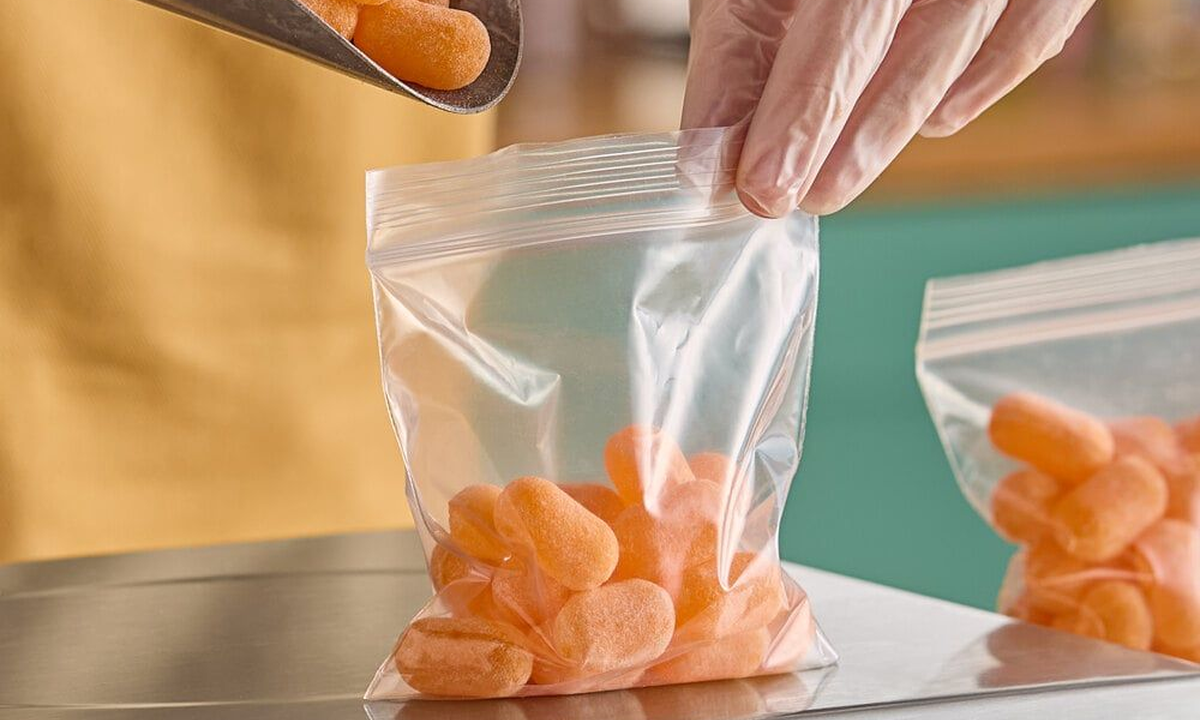 Ziplock bag product example